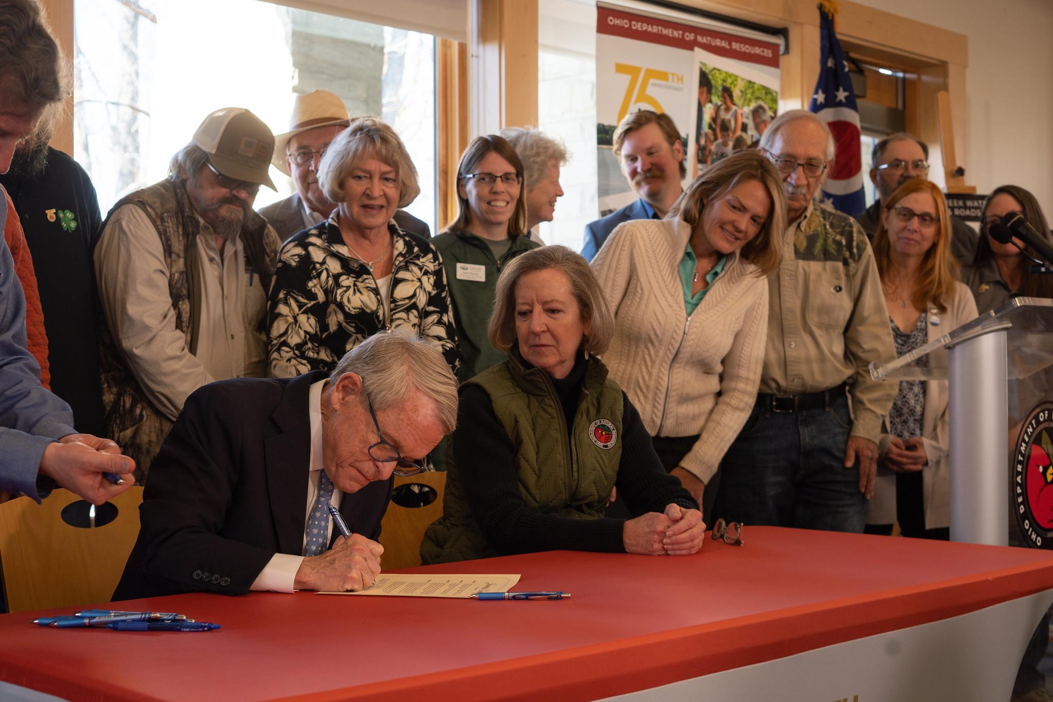 Raccoon Creek Watershed, becoming a scenic river