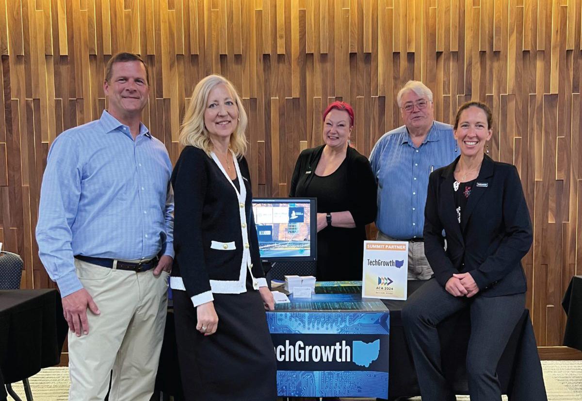 Members of the the TechGROWTH Ohio Team gather for a group photo. 